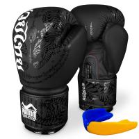 Боксерские перчатки Phantom Muay Thai Black 10oz Фото