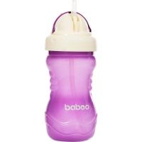 Поильник-непроливайка Baboo с силиконовой соломинкой, 360 мл, 9+ (фиолетовая) Фото