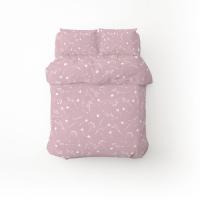 Постельное белье Home Line Васильки лилово-серый бязь полуторный Фото