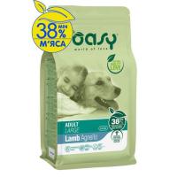 Сухий корм для собак OASY LIFESTAGE Adult Large ягня 12 кг Фото