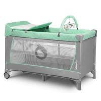 Детский манеж Lionelo Flower Turquoise Фото