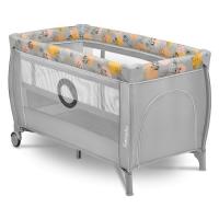 Детский манеж Lionelo Stefi Plus Pink Yellow Фото