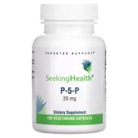 Вітамін Seeking Health P-5-P (пиридоксальфосфат), 25 мг, P-5-P, 100 веге Фото