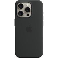 Чохол до мобільного телефона Apple iPhone 15 Pro Silicone Case with MagSafe Black Фото