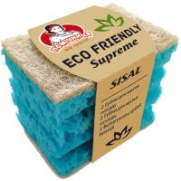 Губки кухонные Помічниця Eco Friendly Supreme Профилированные 2 шт. Фото
