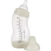 Бутылочка для кормления Difrax S-bottle Wide із силіконовою соскою, 310 мл Фото