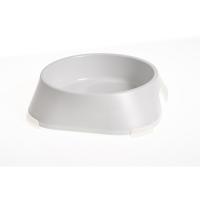 Посуда для собак Fiboo Миска без антиковзких накладок M біла Фото