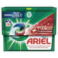 Капсули для прання Ariel Pods All-in-1 + Сила екстраочищення 14 шт. Фото
