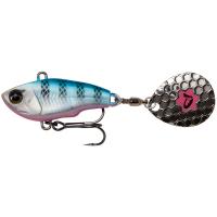 Блесна Savage Gear Fat Tail Spin 80mm 24.0g Blue Silver Pink Фото