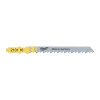 Полотно Milwaukee для лобзика T144D, 75мм/ шаг зуба 4,0мм, 5шт, древ Фото