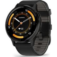 Смарт-часы Garmin Venu 3, Black + Slate, Leather, GPS Фото