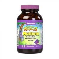 Вітамінно-мінеральний комплекс Bluebonnet Nutrition Мультивитамины для Детей, Вкус Винограда, Rainfore Фото