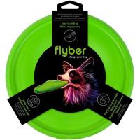 Игрушка для собак Flyber Летающая тарелка Flyber 22 см салатовая Фото