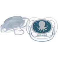 Пустышка Bebe Confort PHYSIO AIR, 2 шт, 18-36 міс (Blue Octopus) Фото