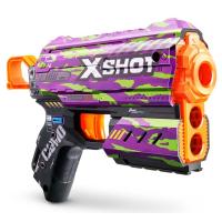 Іграшкова зброя Zuru X-Shot Швидкострільний бластер Skins Flux Crucifer Фото