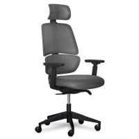 Офісне крісло Mealux Leo Air Plus Dark Grey Фото