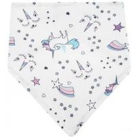 Слюнявчик Akuku бандана Единорог Фото