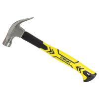 Молоток Sigma з цвяходером 450г фібергласова ручка (магніт) Фото