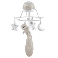 Мобіле Chicco проектор на ліжечко 3 в 1 "Райдуга" бежевий Фото