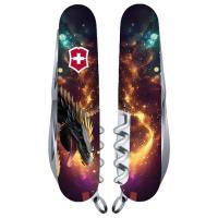 Нож Victorinox Huntsman Zodiac 91 мм Зірковий дракон Фото
