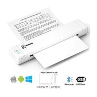 Принтер чеков UKRMARK M08-WT А4, Bluetooth, USB, белый Фото