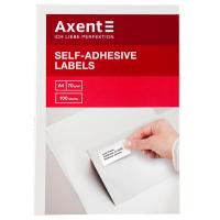 Етикетка самоклеюча Axent 38,1x21,2 (65 на листі) с/кл (100 листів) закругле Фото