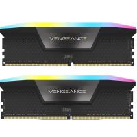 Модуль пам'яті для комп'ютера Corsair DDR5 32GB (2x16GB) 6000 MHz Vengeance RGB Black Фото
