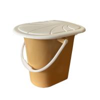 Ведро-туалет Консенсус Бежевое 17 л Фото