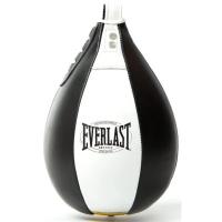 Груша боксерская Everlast 1910 Speed Bag 870740-70-81 Чорний/Білий 22,5 x 15 Фото