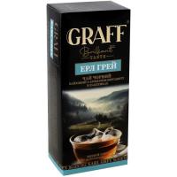 Чай Graff Earl Grey з бергамотом 25х2 г Фото