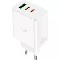 Зарядний пристрій HOCO C126A Pure White Фото