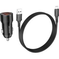 Зарядное устройство BOROFONE BZ19B charger set (Micro) 2 x USB Black Фото