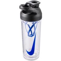 Пляшка для води Nike TR Recharge Shaker Bottle 2.0 24 OZ чорний, синій Фото