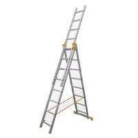 Лестница BUDFIX универсальная трехсекционная 01412, 3х12 Фото
