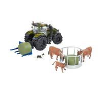 Спецтехника Britains Модель трактора Valtra с аксессуарами и фигурками Фото