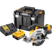 Дискова пила DeWALT 18В XR Li-lon, 2x5Ah, диск 165х20 мм, 2.8 кг, TSTA Фото