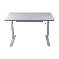 Компьютерный стол Barsky StandUp white glass 1200*600 Фото