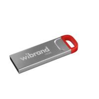 USB флеш накопитель Wibrand 16GB Falcon Silver-Red USB 2.0 Фото