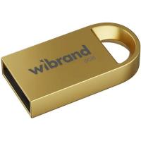 USB флеш накопичувач Wibrand 8GB lynx Gold USB 2.0 Фото