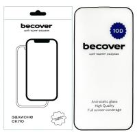 Скло захисне BeCover Apple iPhone 13 10D Black Фото