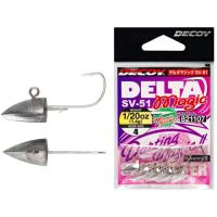 Джиг-головка Decoy SV-51 Delta Magic 6 1.77 g (5шт/уп) Фото