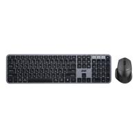 Комплект 2E MK440 Wireless/Bluetooth UA Black/Grey Фото