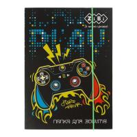Папка для тетрадей ZiBi В5+ GAMER картонная, на резинках Фото