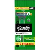 Бритва Wilkinson Sword Extra Essential 3 Sensitive 4+2 шт. Фото