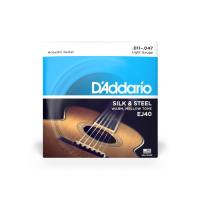 Струны для гитары D'Addario Silk & Steel Folk Regular Light (11-47) Фото