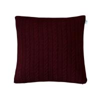 Наволочка Прованс декоративная вязаная SOFT Бордо 45х45 Фото