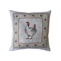 Наволочка Прованс декоративная Белая курочка 45х45 Фото