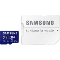 Карта пам'яті Samsung 256 GB microSDXC Pro Plus UHS-I U3 V30 A2 Class 10 Фото