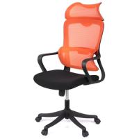 Офисное кресло Аклас Дориан BL TILT Оранжевый (K-09 Orange OS-3000 Blac Фото