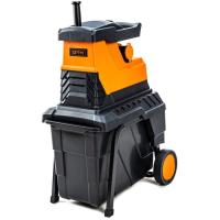 Садовый измельчитель GTM MS2800/45, 220В, 2800Вт, до 45мм, фреза, контейнер Фото